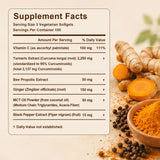 ZIPINKJ etiqueta nutricional y listado de ingredientes para transparencia