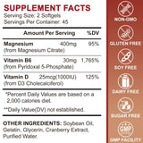 ZIPINKJ etiqueta con ingredientes destacando magnesio citrato y vitaminas
