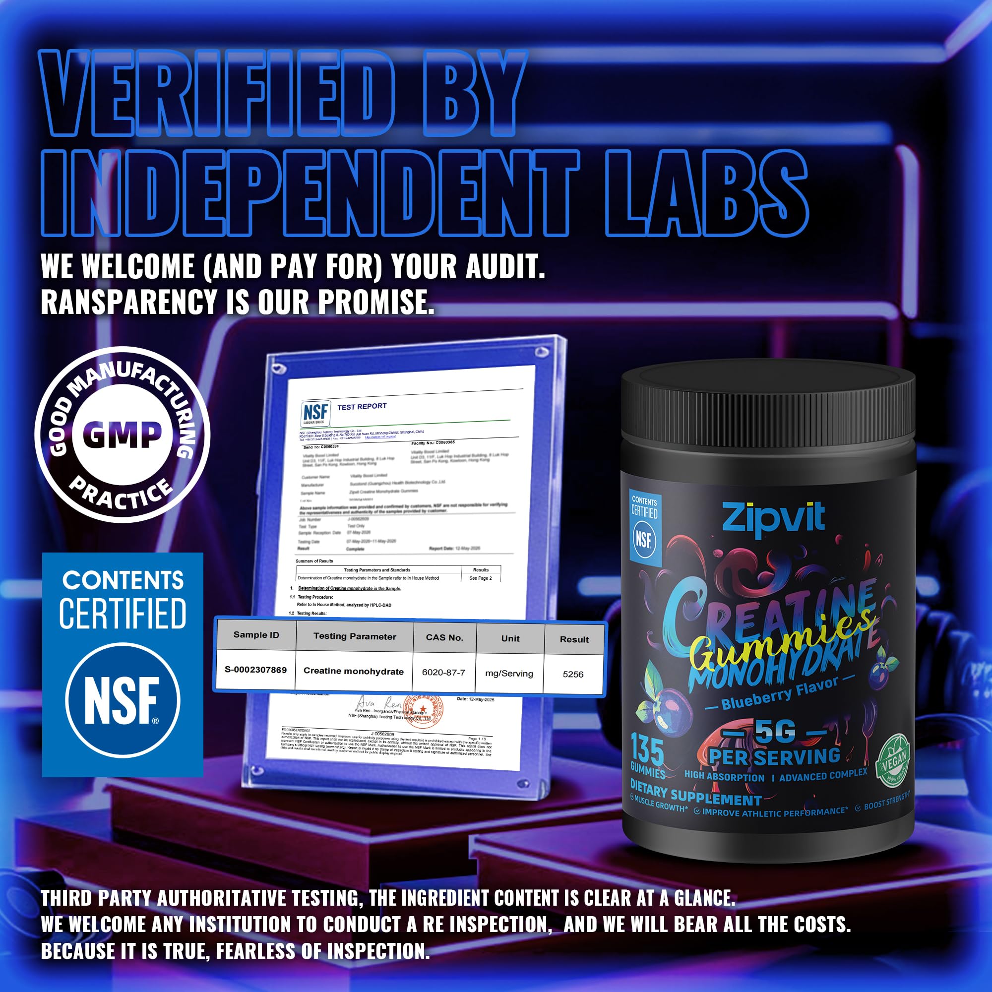 zipvit primer plano de textura de gominola mostrando suavidad y atracción de sabor
