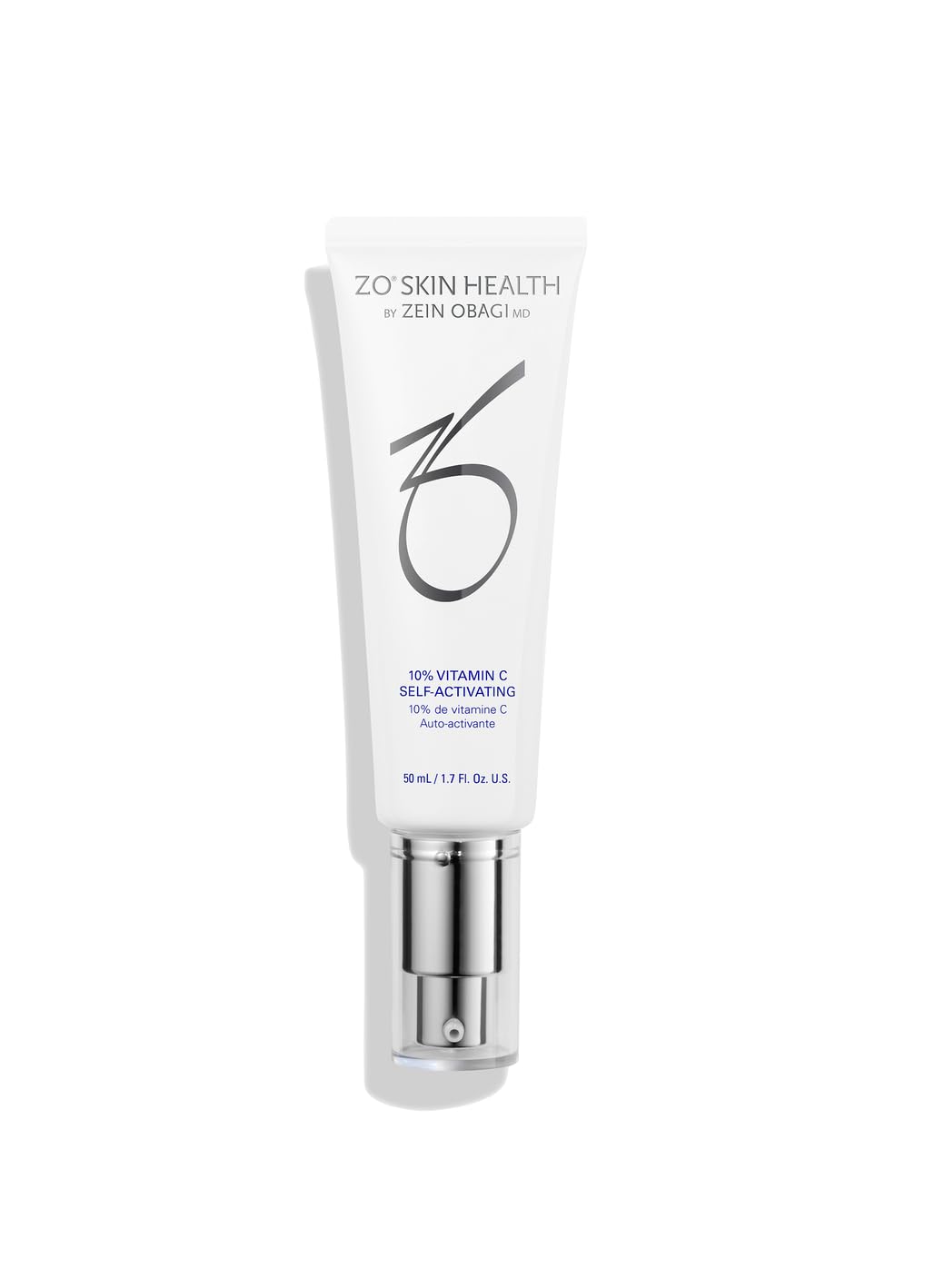ZO SKIN HEALTH primer plano del envase mostrando textura y beneficios antioxidantes