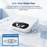 ZoCCee caja UVc abierta desinfectando boquillas y protegiendo los accesorios