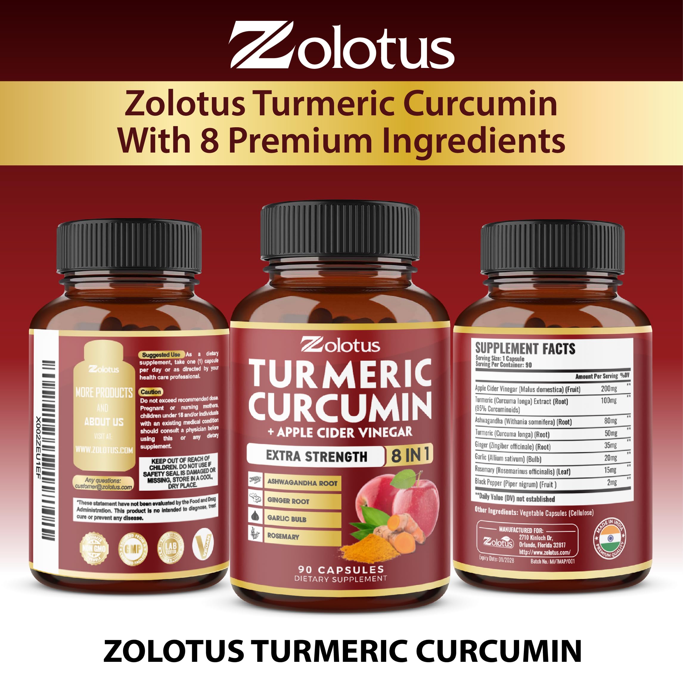 Zolotus en cocina con frasco en entorno cotidiano indicando uso diario