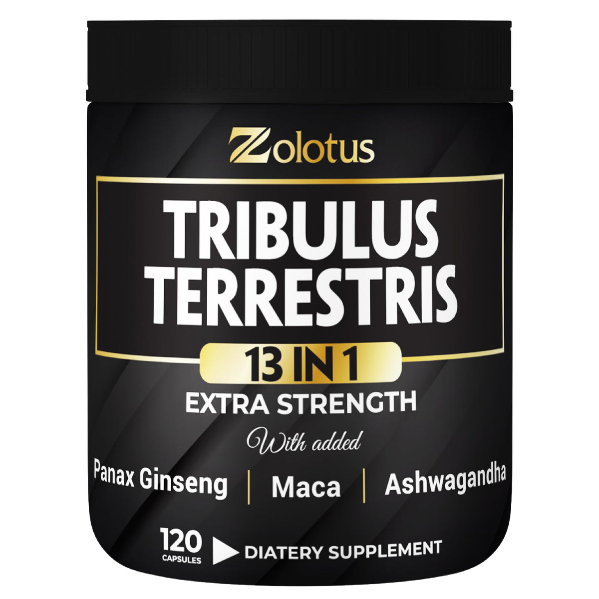 Zolotus frasco frontal mostrando etiqueta y beneficio de energía
