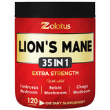 Zolotus frasco frontal 120 cápsulas mostrando etiqueta y ventaja conveniencia