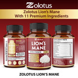 Zolotus ingredientes naturales (hongos y hierbas) como origen
