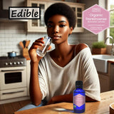 Zongle Therapeutics botella en comparación de tamaño para referencia de 1 oz