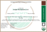 Zongle Therapeutics ambiente hogareño relajado con aroma de menta natural