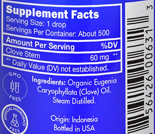 Zongle Therapeutics gota de aceite de clavo sobre cuchara demostrando textura concentrada