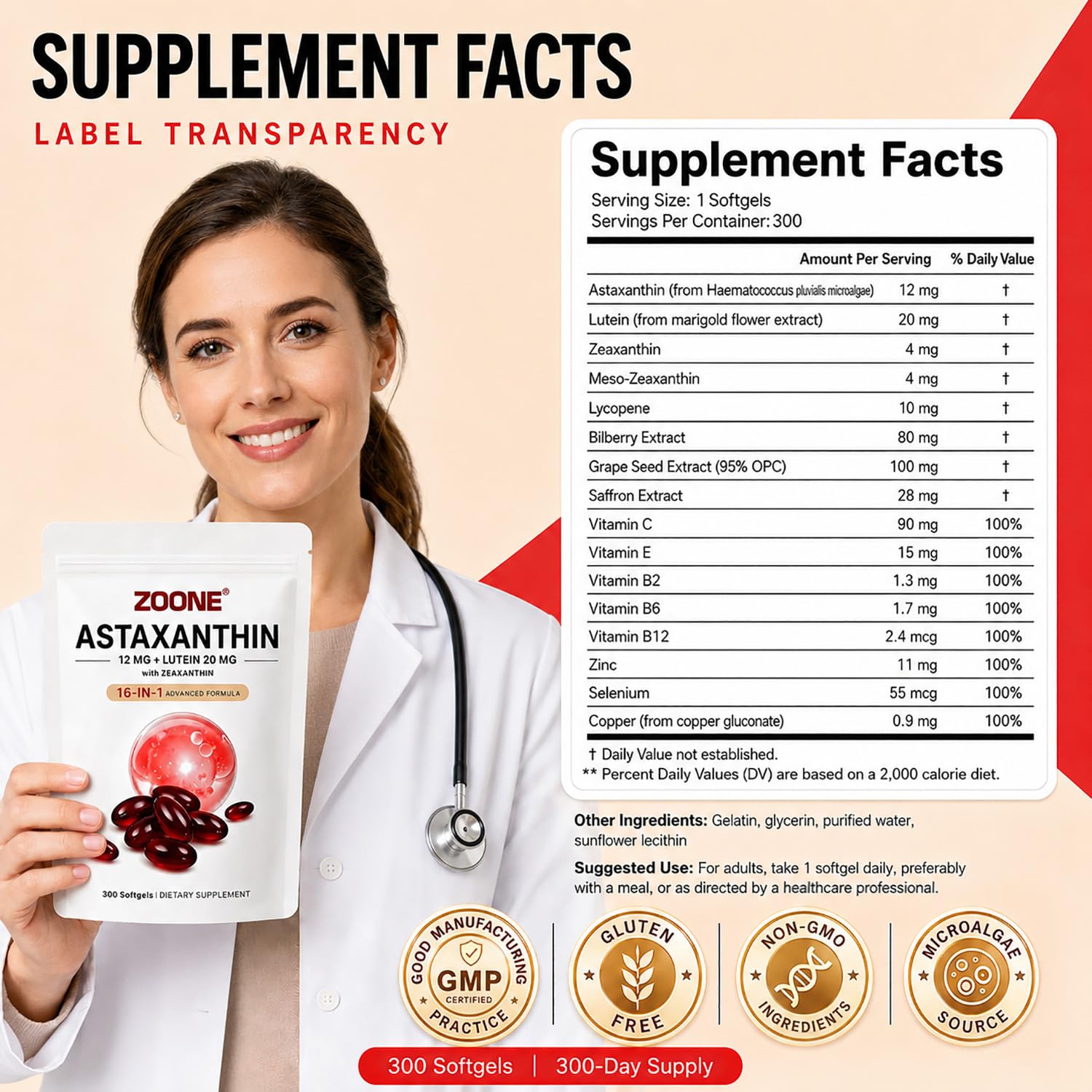 Zoone suplemento junto a ordenador para destacar soporte visual en pantallas