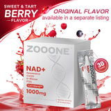zooone bolsita abierta con líquido que destaca absorción rápida