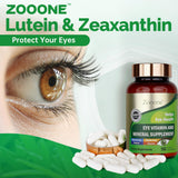 zooone etiqueta de ingredientes que resalta luteína y zeaxantina