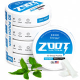 Zoot Ultra frente del empaque mostrando formato y beneficio portátil
