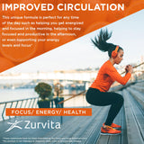 Zurvita etiqueta de ingredientes y valores nutricionales detallados