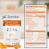 Zurvita polvo Tropic Dream textura fina fácil de mezclar