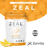 Zurvita bebida Zeal en mesa de desayuno promoviendo conveniencia