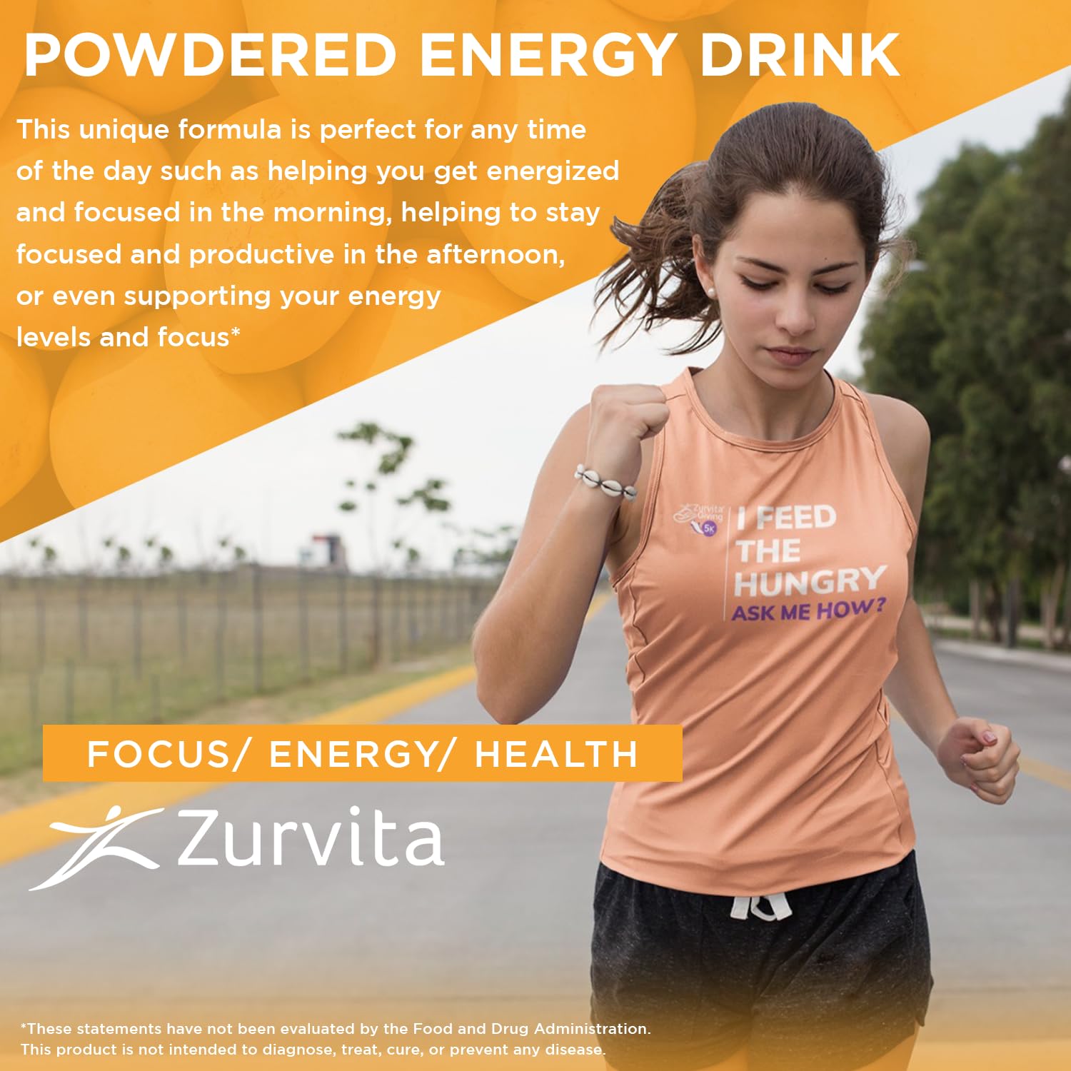 Zurvita etiqueta nutricional en detalle para leer ingredientes