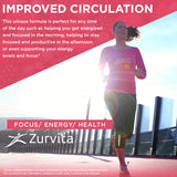Zurvita ingredientes naturales sobre mesa que muestran origen vegetal