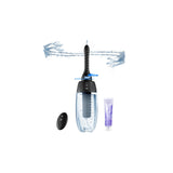 Zuurager enema frontal con tanque 600ml mostrando capacidad y diseño