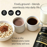 ZYGCDZ cacao mezclado en batido para energía y sabor