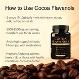 ZYGCDZ textura fina del polvo de cacao fácil de mezclar