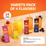 ZYN etiqueta nutricional mostrando vitaminas C, D y zinc