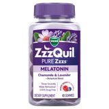 ZzzQuil gomitas en neceser ideal para viajes y cambios de horario