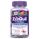 ZzzQuil ingredientes botánicos lavanda y ashwagandha, apoyo natural para el estrés