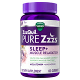 ZzzQuil empaque frontal mostrando variedad y beneficios para dormir