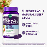 ZzzQuil gominola en mano muestra porción conveniente para llevar