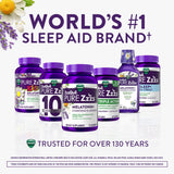 ZzzQuil ingredientes botánicos lavanda y manzanilla como apoyo relajante